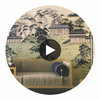 Laurel Hills - Panels | Hollywood Wallcoverings Circular Swatch | Hollywood Wallcoverings