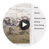 Laurel Hills - Panels | Hollywood Wallcoverings Circular Swatch | Hollywood Wallcoverings