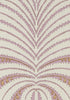 Palm Garden, Lavender / Hazelnut on Light Tint