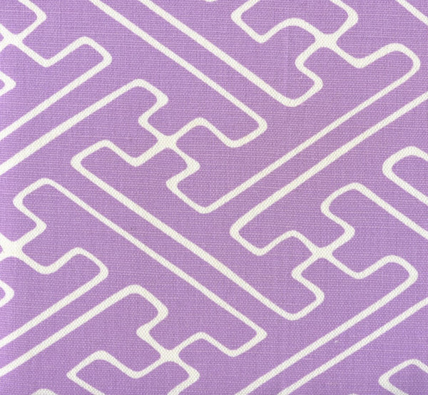 Lavender on White Wallcoverings | Alan Campbell