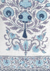Lavender Sky Navy on Ivory