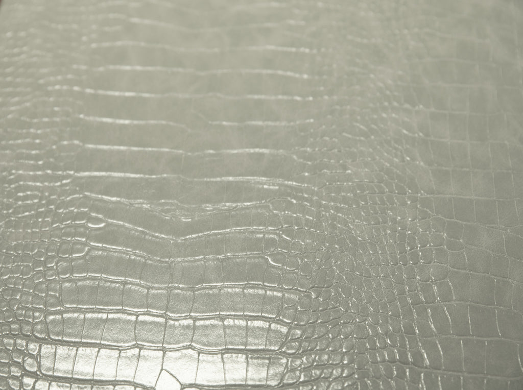 Le Embossed Croc Nuveau | Vegan Leather | Sage