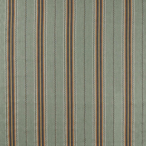 Lechlade Stripe Bayleaf/Ochre | Morris & Co.