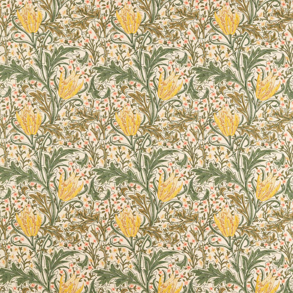 Lent Lily Embroidery Artichoke/Weld | Morris & Co.