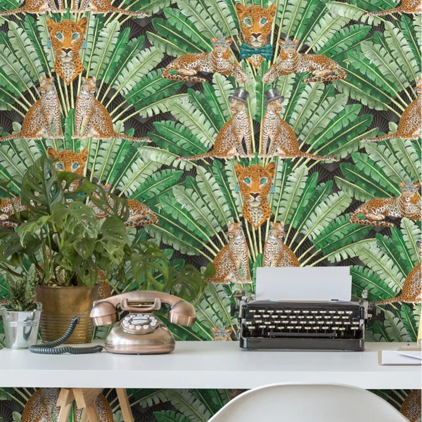 Leopard Light - Beige Wallcovering | Brand McKenzie