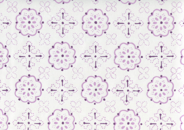 Crawford, Light Lavender Wallcoverings | Quadrille