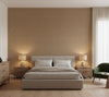 Lillian's Horizontal Grass Cloth | Phillipe Romano - bedroom room setting