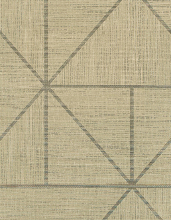 Lisbon Marley Cream Wallcovering | Phillipe Romano