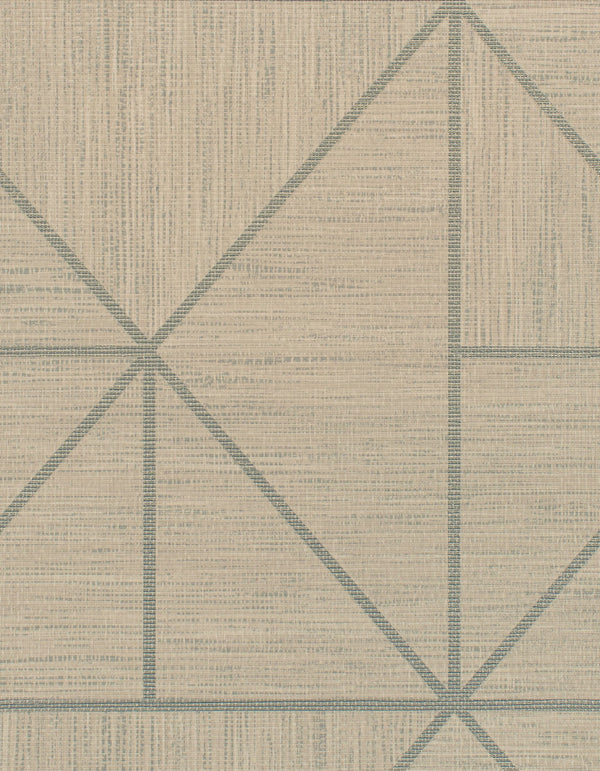 Lisbon Marley White Room Wallcovering | Phillipe Romano