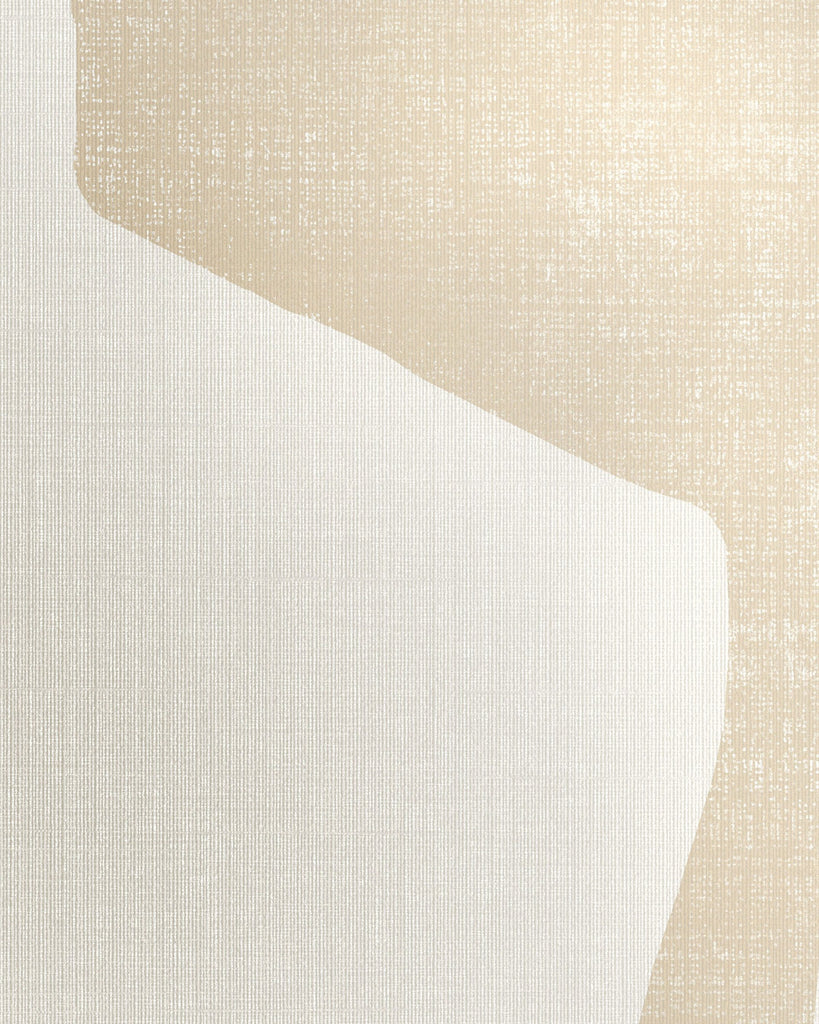 London All About Big Geo Vanilla Wallcovering | Phillipe Romano