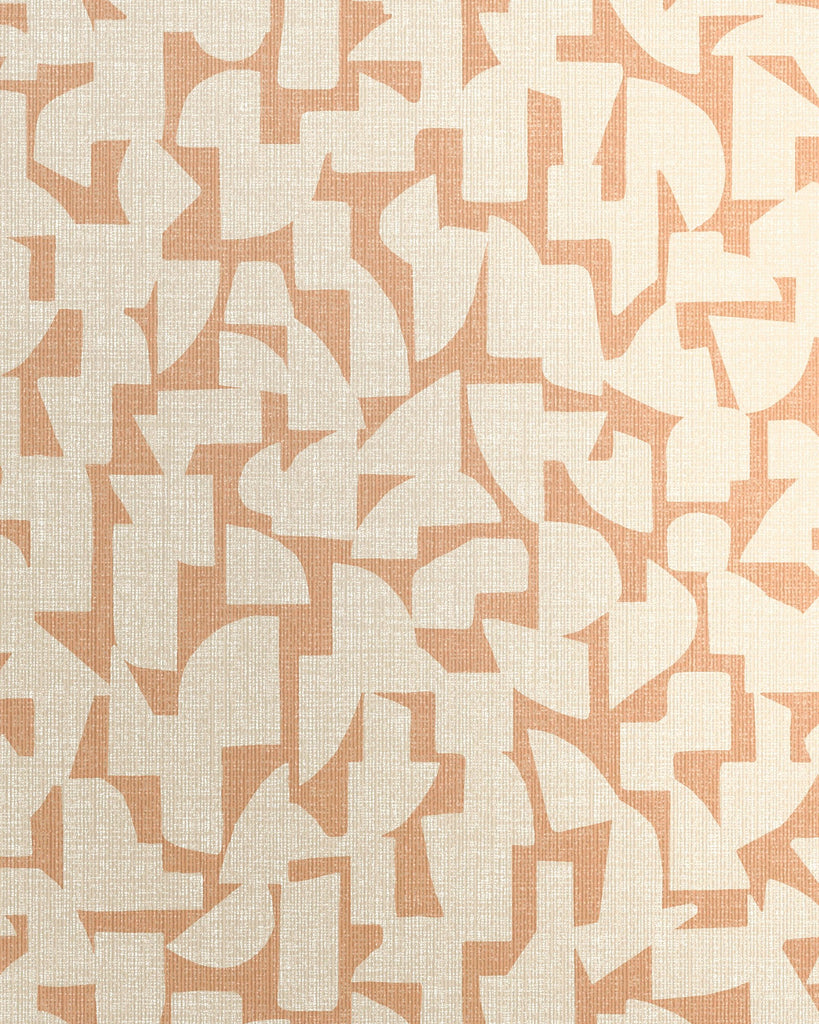 London All About Geo Rose Beige Wallcovering | Phillipe Romano