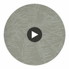 London Calling - Map Wallcovering - Putty Taupe Circular Swatch | DW