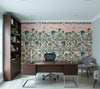 Lost Adventure Quartz Wp | Clarke and Clarke - office room setting