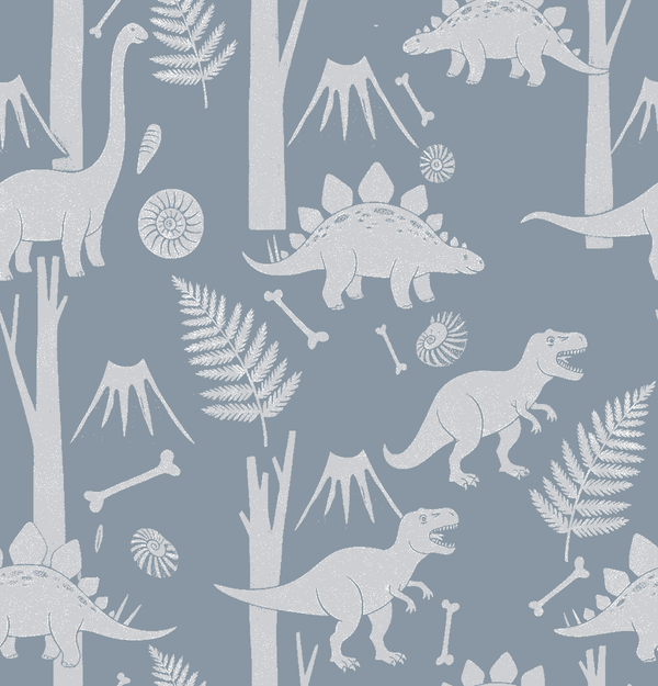 Saurian Empire - Fog & Bone - Whimsical Wallcoverings