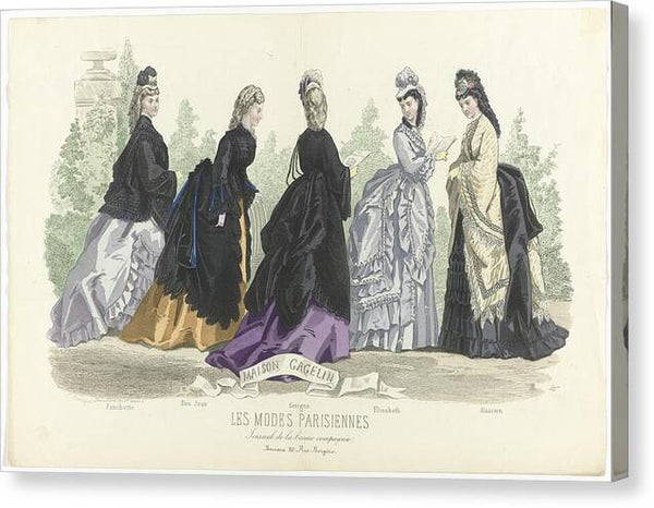 Lovely Ladies - Canvas Print
