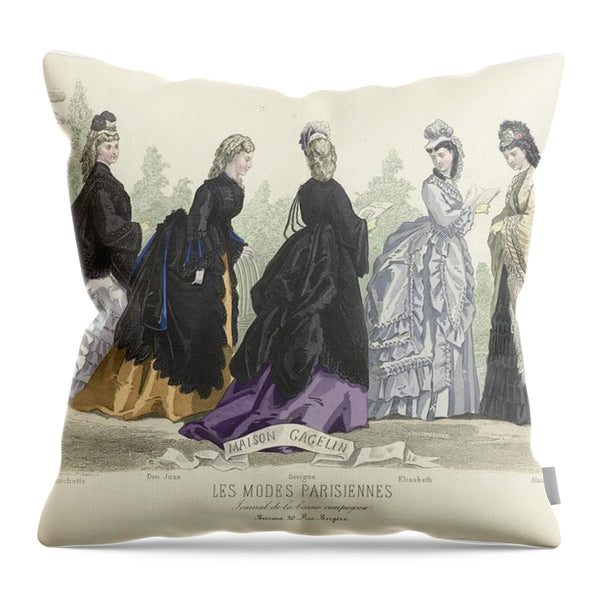 Lovely Ladies - Throw Pillow