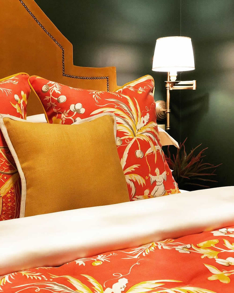 Room setting — Print Bedding Dunbarlo Design