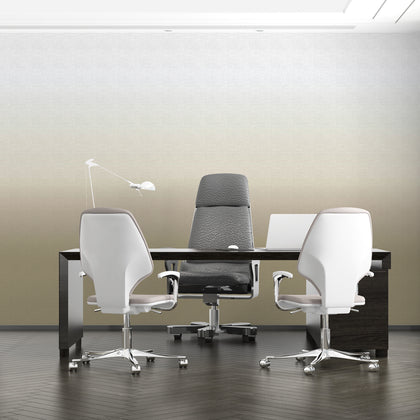 Taupe Weave Gradient Mural Contemporary | Architectural Wallcoverings