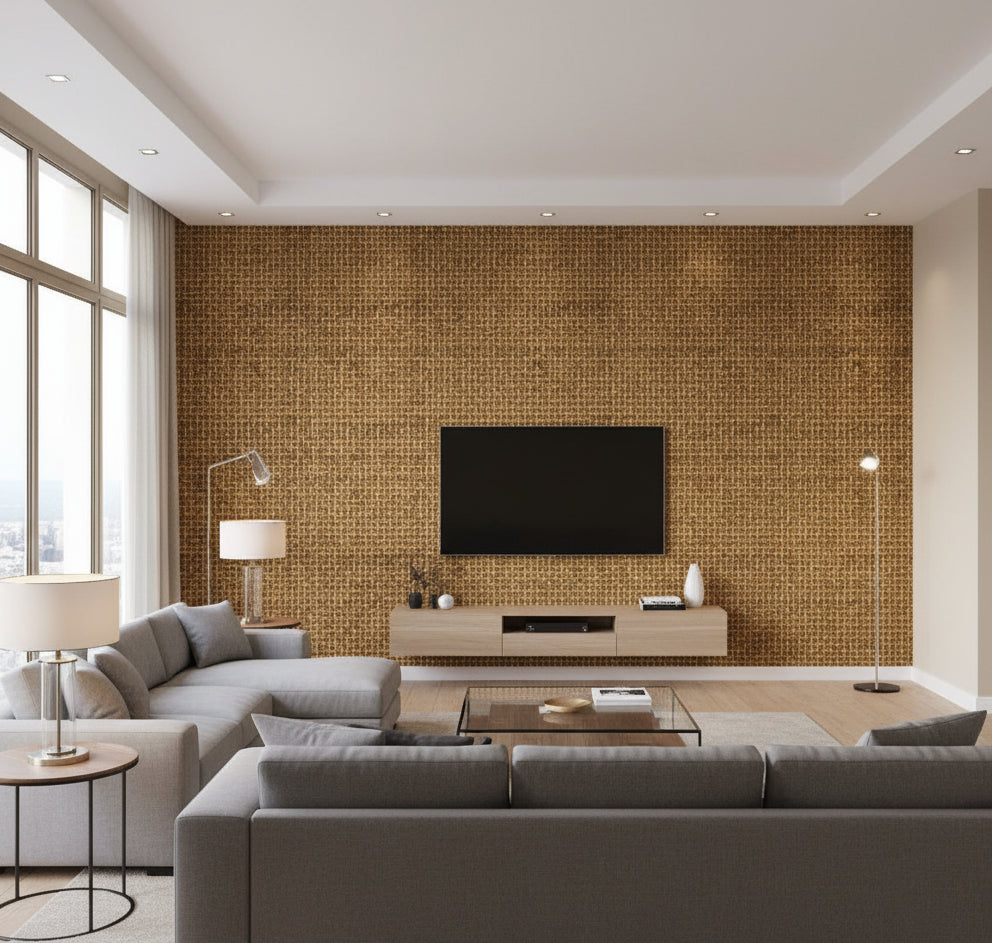 Machu Pichu Backetweave | Phillipe Romano - living room room setting