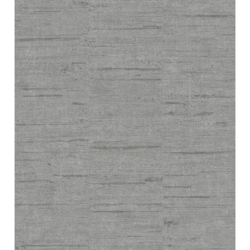 Maclure Silver Striated Texture Wallcovering | Jeffrey Stevens - Image 2