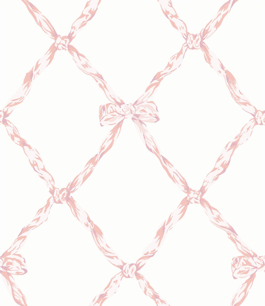 Madelyn's Pink and Lavender Ribbon Trellis