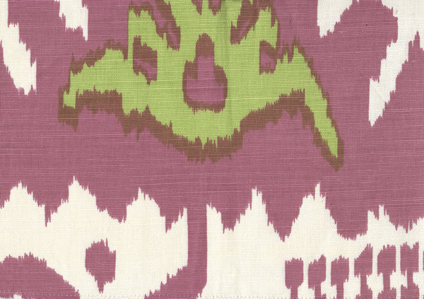 Kazak, Magenta Lime on Tint Wallcoverings | Quadrille