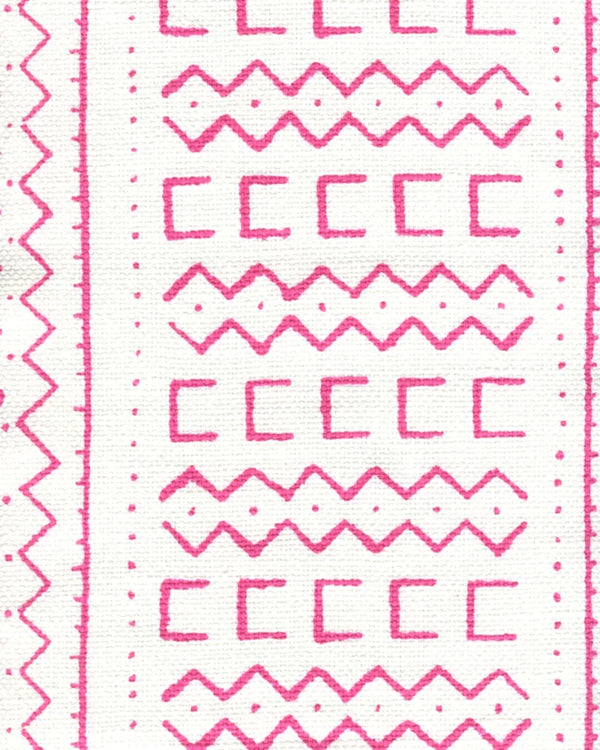 Magenta on Oyster Wallcoverings | Alan Campbell