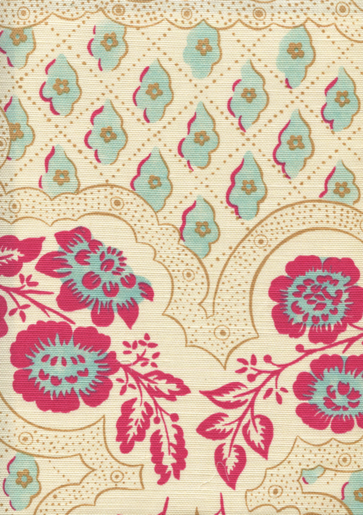 Leopardo II, Magenta Turquoise Camel