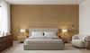 Mahikea Classic Grasscloth | Phillipe Romano - bedroom room setting