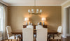 Mahikea Classic Grasscloth | Phillipe Romano - dining room room setting