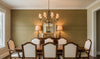 Mahikea Classic Grasscloth | Phillipe Romano - dining room room setting