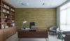 Mahikea Classic Grasscloth | Phillipe Romano - office room setting