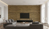 Mahikea Classic Grasscloth | Phillipe Romano - living room room setting
