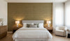 Mahikea Classic Grasscloth | Phillipe Romano - bedroom room setting