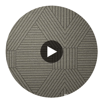 Maidstone - Mist Type II Vinyl | Hollywood Wallcoverings Circular Swatch | Hollywood Wallcoverings