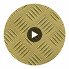 Malaga Gold Rivets Circular Swatch | DW