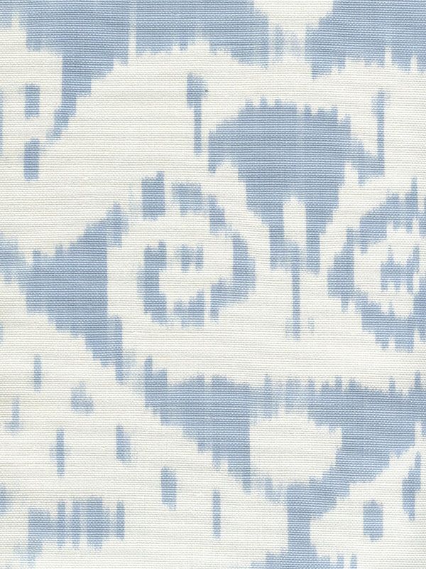 Malaya, Zibby Blue on White | Quadrille