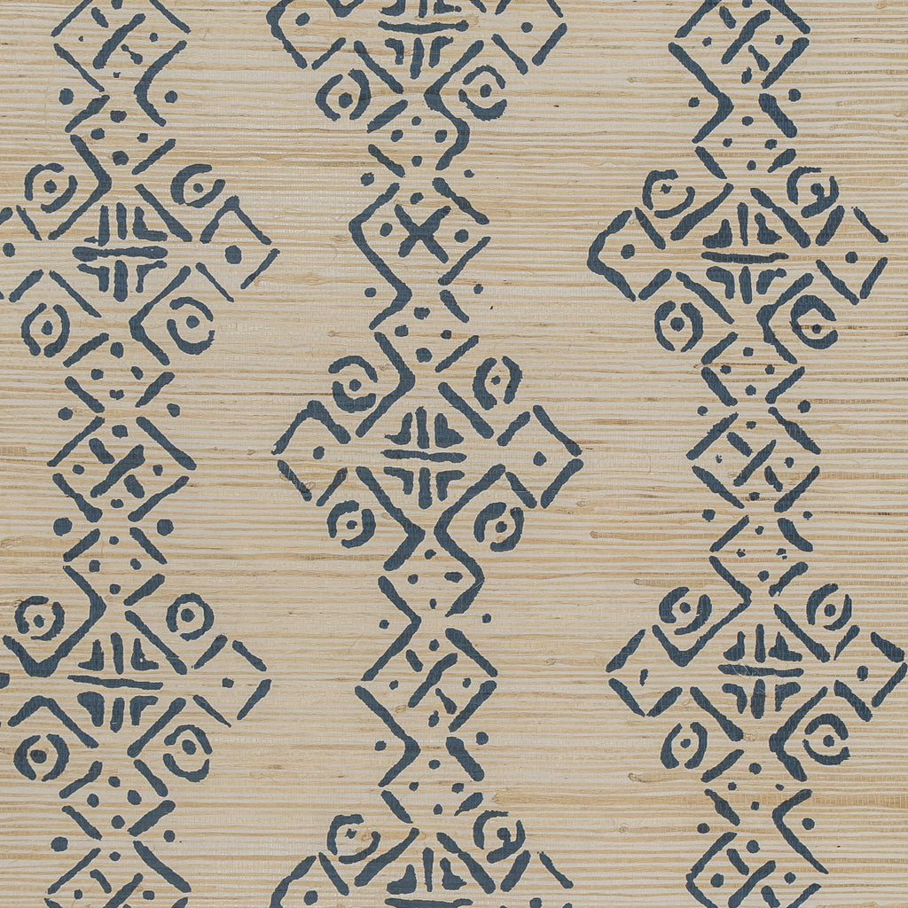 Mali Grasscloth - Indigo - Image 1