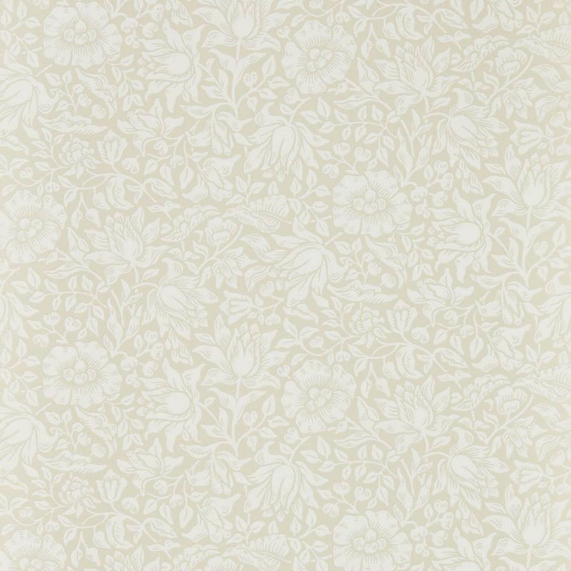 Mallow Wallpaper Ivory Cream | William Morris