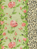 Malmaison, Green / Pink / Taupe