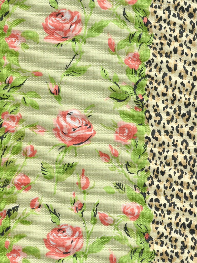 Malmaison, Green / Pink / Taupe