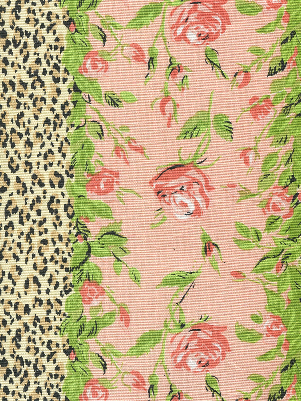Malmaison, Peach / Green / Taupe | Quadrille