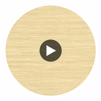 Manatee Faux Vertical Stria Durable | Hollywood Wallcoverings Circular Swatch | Hollywood Wallcoverings