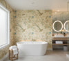 Mandalay Sisal Spring | Lee Jofa - bathroom room setting
