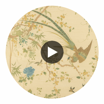 Mandalay Sisal Spring | Lee Jofa Circular Swatch | DW
