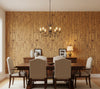 Manhattan Cork Vinyl | Phillipe Romano - dining room room setting