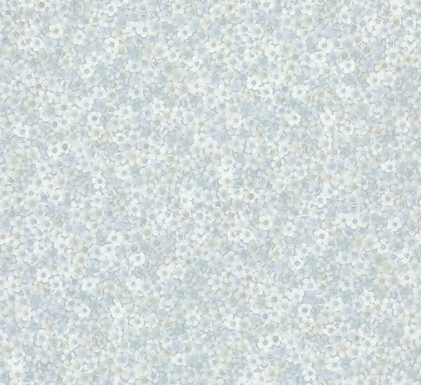 Papis Loveday Fashion Icon - Blue, Grey, Gruen Wallcovering | Marburg