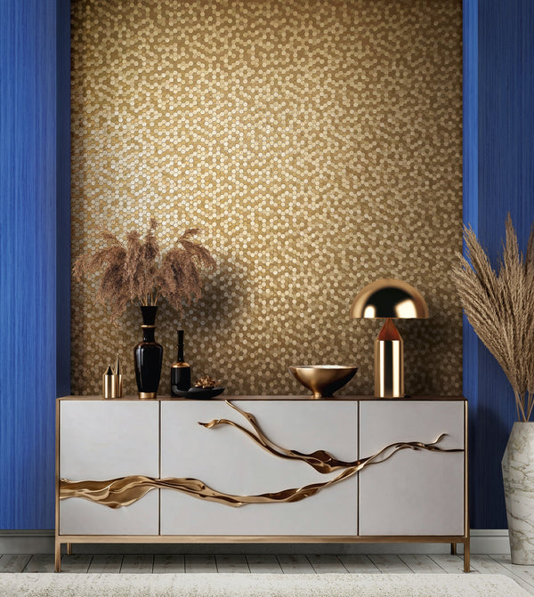 Papis Loveday Fashion Icon - Gold Wallcovering | Marburg
