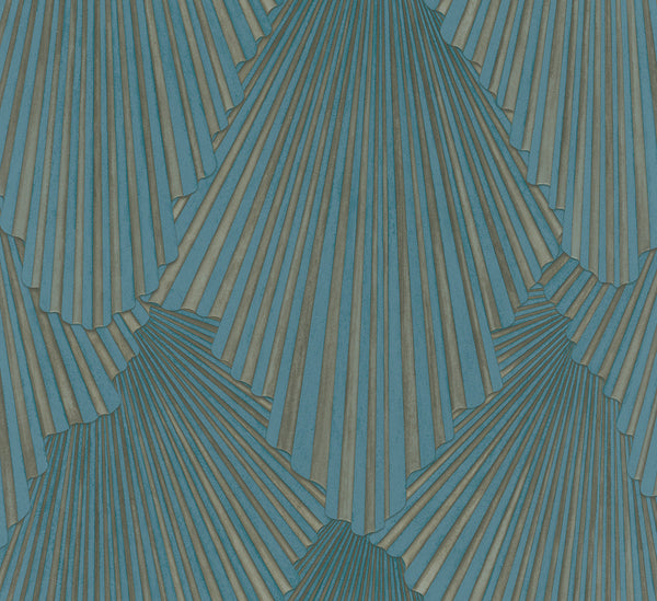Papis Loveday Fashion Icon - Gold, Gruen, Silver Wallcovering | Marburg