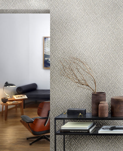 Papis Loveday - Beige, Platin Wallcovering | Marburg